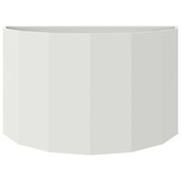 Donica Biały 90 x 45 x 50 cm Stal