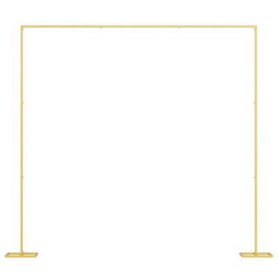 Łuk Ślubny złoty 338 x 35 x 300 cm Stal