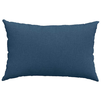 Poduszki na sofę 2 pcs Niebieski 60 x 40 cm tkanina