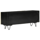 vidaXL Szafka pod TV, 110x30x45 cm, lite drewno mango