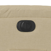 vidaXL Podnoszony fotel masujący, elektryczny, rozkładany, kremowy