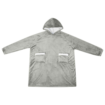 Bluza-koc Szary L Fleece i Flanela