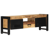 vidaXL Szafka pod TV, 120x30x40 cm, lite drewno mango