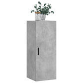 vidaXL Szafka wisząca, szarość betonu, 34,5x34x90 cm wariant 5