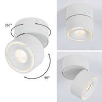 Downlight SPIRCLE broken DALI LED 12W 3000K/4000K/6500K 36° biały matowy ULDL320DALI Unilight