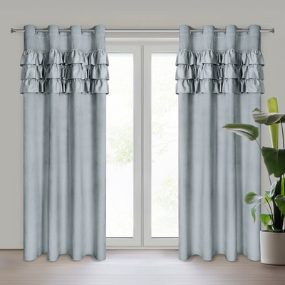 Zasłona Sami srebrna 140x250