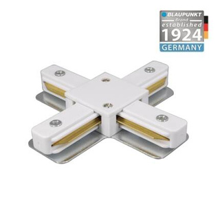 Konektor do szyn 1-fazowych krzyżowy X biały Blaupunkt KX1W