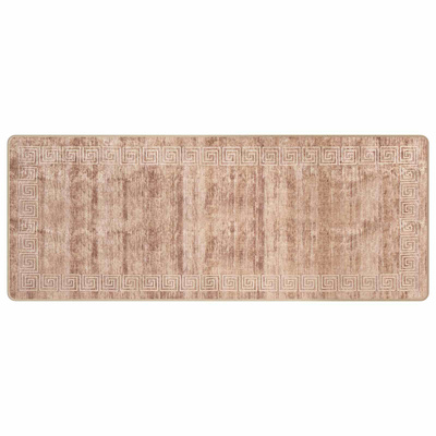 Chodnik dywanowy MARSA Biały 80 x 200 cm Poliester i PVC