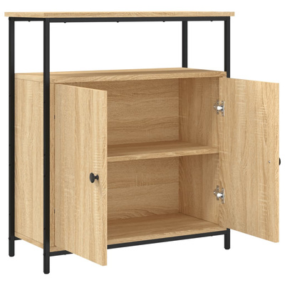 Komoda Sonoma Oak 70x30x80 cm Drewno konstrukcyjne