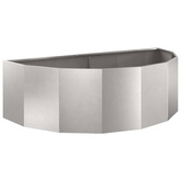 Donica Srebrny 120 x 60 x 35 cm Stal nierdzewna