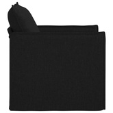 Sofa Czarny 75 x 82 x 85 cm tkanina