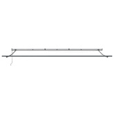 Rama markizy Ze LED Lights Antracyt 600 × 350 cm Aluminium