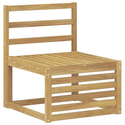 Zestaw sof na zewnątrz 6 szt. Biały Lite Drewno Akacji