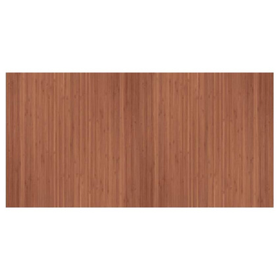 vidaXL Dywan prostokątny, brązowy, 100x200 cm, bambusowy