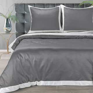 Pościel Laura popielata 160x200