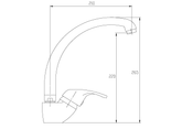 Bateria zlewozmywakowa Mitris chrom Invena model standard