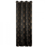 Zasłona Przel czarna 140x250
