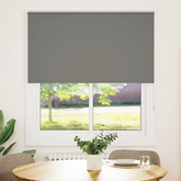 Roleta zaciemniająca szara 130x175cm Szerokość tkaniny 126,6cm