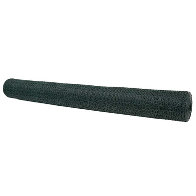 Ogrodzenie heksagonalne 1,4 x 25 m PVC zielony