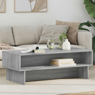 Stolik kawowy Szary Sonoma 100 x 46 x 35 cm Drewno inżynieryjne