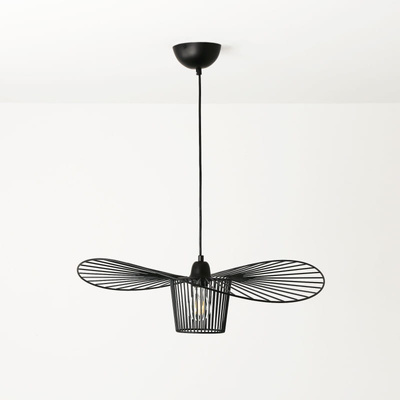 Nowoczesna Lampa Wisząca 80cm Kapelusz Abruzzo Petti