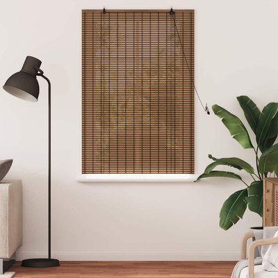 Roleta brązowy 110 x 160 cm Bambus