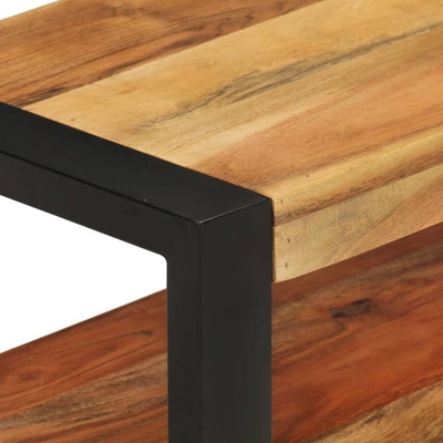 vidaXL Szafka pod TV, 120x30x45 cm, lite drewno akacjowe