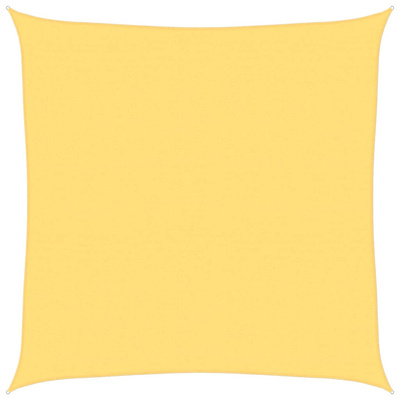 Żagiel przeciwsłoneczny, 160 g/m?, beżowy, 7x7 m, HDPE