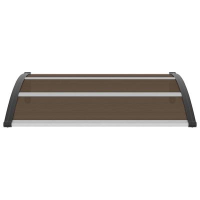 Daszek nad drzwi, czarny, 120 x 100 cm, PC