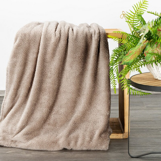 Koc Blink beżowy 150x200