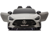 Auto Na Akumulator Mercedes GT63 AMG DKGT63 24V LCD Lakierowany Jasno Szary
