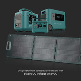 Przenośny panel solarny VT-10120 o mocy 120W dedykowany do banków energii
