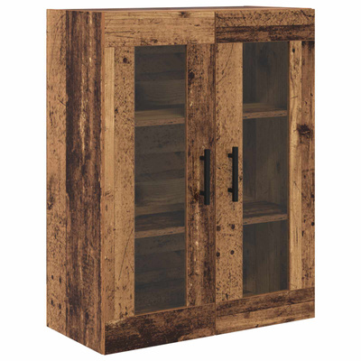 Highboard 2 szt. Stare drewno 69,5 x 34 x 180 cm