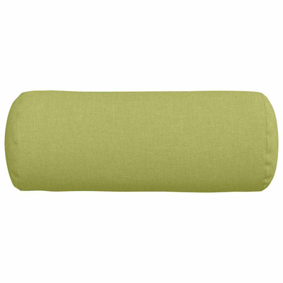Poduszki Wałkowe 2 pcs Jasnozielony ? 15 x 40 cm tkanina