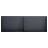 Mur oporowy 4 szt. 60 x 12 x 30 cm Stal antracytowy