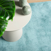 vidaXL Dywan OVIEDO z krótkim włosiem, zielony, 80x200 cm