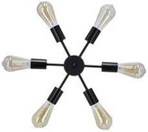 Sparta lampa wisząca czarny 6X60W E27 36-09395 