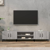 Szafka pod TV, szary dąb sonoma, 180x31,5x40 cm vidaXL