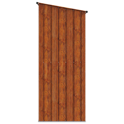 Schowki ogrodowe Brązowy 203 x 85,5 x 200 cm Metal