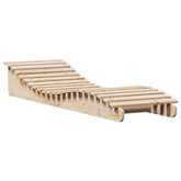 vidaXL Leżak, 205x60x31,5 cm, lite drewno sosnowe