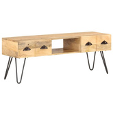 vidaXL Szafka pod TV, 120x35x45 cm, lite drewno mango