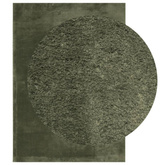 vidaXL Dywan HUARTE z krótkim włosiem, zielony, 140x200 cm