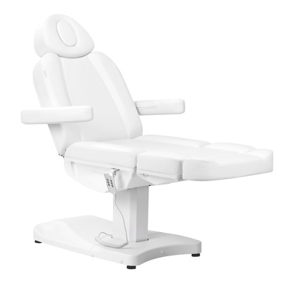 Fotel kosmetyczny elektr. Azzurro 803D 3 siln. biały 148393