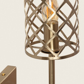 Kinkiet ścienny złoty E27 Abruzzo Gambit