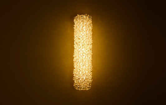 Designerska Lampa ścienna złoty Swarovski Adani AD212
