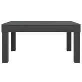 vidaXL Leżak z poduszkami antracytowy, PP