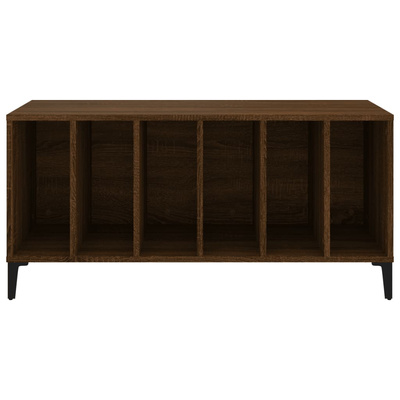 Szafka na płyty, brązowy dąb, 100x38x48 cm