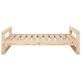 vidaXL Legowisko dla psa, 95,5x65,5x28 cm, lite drewno sosnowe