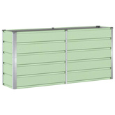 Donica Zielony 160 x 40 x 75 cm Stal
