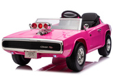 Auto Na Akumulator Dodge Charger R/T DLS-K12 24V7Ah Różowy